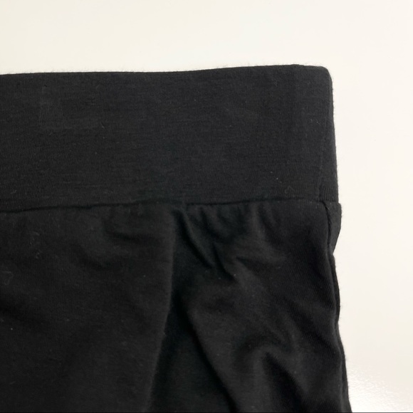 Lane Bryant Maxi Skirt Black Blue Asymmetrical Hem, Size 18/20 - Picture 5 of 8